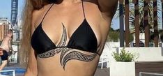 Unique Tattoos Ideas, Polynesian Tattoos Women, Hip Thigh Tattoos, Maori Tattoo Designs, Black Girls With Tattoos, Chest Tattoos For Women, Pretty Tattoos For Women, Dope Tattoos For Women, Stylist Tattoos