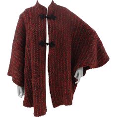 Wool multicoloured handmade cape one size Wool Poncho Cape One Size, Wool Cape Poncho One Size, One Size Wool Poncho Cape, One Size Wool Cape, Red One-size Poncho Cape, Red One-size Cape Poncho, Red One Size Cape Poncho, One Size Wool Cape Outerwear, Brown One Size Cape