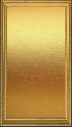 a gold metallic background with an ornate border