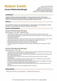 Relationship manager resume keywords and skills (hard skills) here are the keywords and skills that appear most frequently on recent relationship manager job po.. Details of Relationship Manager Resume Skills Free Template 4, click this link: view details