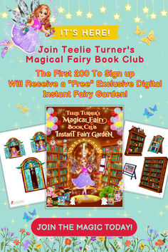 #Teeliesfairygarden #fairybooks #booklovers #MagicalFairyBookClub #parentswhoread #MomsWhoRead  #teachers #readingtime #readingismagic #raisingreaders #kidswhoread Let The Adventure Begin, Magical Garden, Unforgettable Memories, Miniature Fairy Gardens