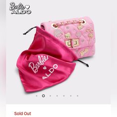 Beautiful Barbie Pink Purse/Crossbody From Aldo Barbie Collection 2023 Aldo Purses, Rhinestone Handbags, Aldo Handbags, Aldo Bags, Pink Crossbody Bag, Quilted Purses, Quilted Crossbody Bag, Pink Purse, Barbie Collection