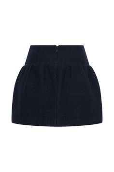 Refined chicThe CYRUS Gathered Boucle Mini Skirt is a stylish and elegant piece perfect for any occasion. This high-waisted mini skirt features a fitted waist yoke panel that accentuates your figure, while the gathered skirt adds a touch of playful sophistication. Crafted from luxurious boucle fabric and fully lined for comfort, it includes a side zip with a hook & eye closure for a seamless fit. Pair it with the Cyrus Strapless Boucle Top for a coordinated and chic ensemble. Chic Luxury Gathered Mini Skirt, Chic Short-length Gathered Mini Skirt, Luxury Chic Mini Skirt With Buttons, Black Textured Mini Skirt, Black Flared Mini Skirt With Gathered Details, Boucle Fabric, A Hook, Gathered Skirt, Hook Eye