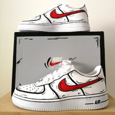 Custom Shoe Designs, Custom Air Force Ones, Air Force Custom, Zapatillas Nike Air Force, Air Force One Shoes, Nike Custom, Customized Shoes