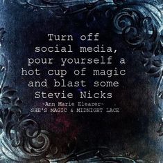 a quote from steve nicks about social media