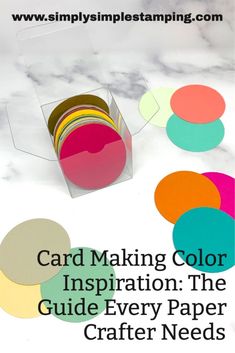 card making color inspiration the guide every paper crafter needs