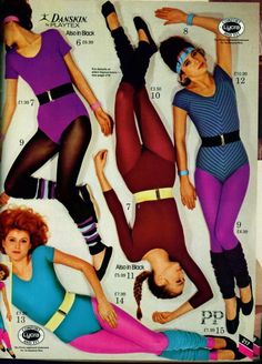 80s Workout Style 1980s Fitness Fashion, Workout 80s Outfit, 70s Gym Aesthetic, 90s Aerobics Outfit, 80 Workout Costume, 1980s Workout Fashion, Jane Fonda Workout Outfit, 70s Workout Costume, 80s Yoga Outfit