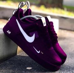 Purple Pure Black Custom Air Force 1 – XX CUSTOM Shoe Pics, Chola Style, Jordan Shoes Girls, Jordan 4s, Custom Nike Shoes, All Nike Shoes, Shoes Outfit Fashion