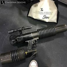 Star Wars Prop T-Shirt Cannon for the Star Wars Show - Tom Spina Designs » Tom Spina Designs