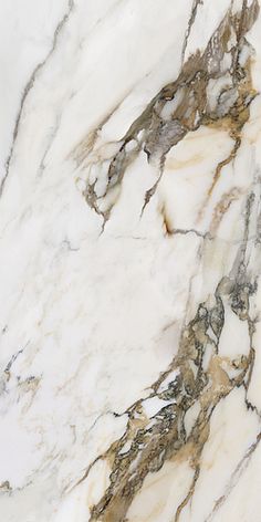 white and brown marble textured with gold veining on the edges, in an abstract pattern