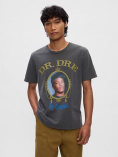 Soft cotton graphic T-shirt.  Crewneck.  Short sleeves.  Dr.  Dre graphics allover.  Fit: Relaxed.  A straight & easy fit with a relaxed sleeve.  For a Classic fit, go down one New Woman, Baby Toddler, Graphic Tshirt, Baby Boy, Short Sleeves, Crew Neck, T Shirt, Clothes