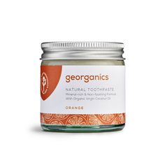 Dentífrico natural con aceite de coco y Naranja de Georganics Coconut Oil Toothpaste, Organic Toothpaste, Mandarin Essential Oil, Organic Virgin Coconut Oil, Natural Toothpaste, Whitening Toothpaste, Eco Living, Sls Free Products