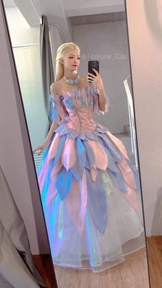 Barbie Cosplay, Recycled Dress, Aesthetic Dress, Barbie Princess, Fairytale Dress, Fantasy Dress, Glam Dresses, Barbie Dress