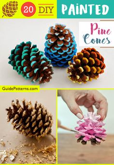 pine cone crafts for kids to make