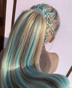 High Hair, Lagoona Blue, Dyed Hair Inspiration, Pretty Hair Color, Hair Dye Colors, Hair Inspiration Color, Mermaid Hair, Hair Inspo Color