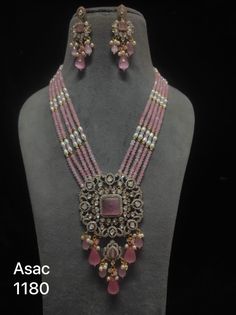 Very beautiful handmade rajwari necklace set