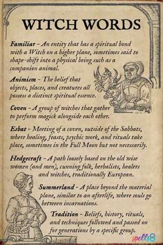 Witch Vocabulary: A List of 60+ Pagan Words and Terms – Spells8 How To Draw Witchy Things, Grimoire Inspiration, Thing Aesthetic, Spiritual Learning, Beginner Witchcraft, Witchcraft 101, Dark Spells, Spells Magic, Stick Season