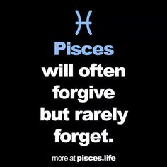 the words pisces are written in blue on a black background with white lettering