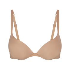 SKIMS ULTIMATE BRA TEARDROP PUSH-UP BRA | CLAY Super Push Up, Corset Bra, Push Up Pads, Bandeau Bra, Triangle Bralette, Triangle Bra, Plunge Bra, Fall Shopping, Underwire Bra