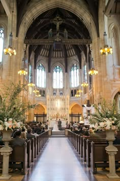 Small Church Weddings, St Dominic, Wedding Church Decor, Church Wedding Ceremony, Church Aesthetic, Church Wedding Decorations, Cathedral Wedding, Wedding Church, Catholic Wedding