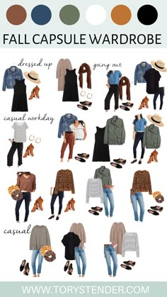 Capsule Wardrobe Dresses, Capsule Wardrobe Casual, Capsule Wardrobe Outfits, Fashion Capsule Wardrobe, Essentials List, Capsule Outfits, Fall Capsule Wardrobe, Mode Casual, Women Travel