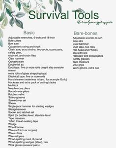 Bugout Bag List, Survival Prepping Diy, Emergency Preparedness Food Storage, Emergency Preparedness Food, Survival Ideas