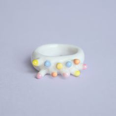 MAMUNA RING / Porcelain Ring / Ceramic Jewelry / Multicolour Ring/ Colorful Ring / Statement Ring by OhMyGodJewels on Etsy Portrait Jewelry, Portrait Necklace, Magical Jewelry, Ceramic Rings, Cat Jewelry, Pet Necklace, Ceramic Jewelry, Color Ring, Porcelain Ceramics