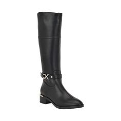 PRICES MAY VARY. Modern and chic, the Calvin Klein Daphny casual boots are an instant wardrobe staple. These boots feature a stylish pointy toe, classic silhouette and logo detailing around the ankle. Founded in New York in 1968, the brand elevates everyday essentials to globally iconic status. Almond Toe ; Zipper Closure Faux Leather/Textile Upper 1.61" heel height Calvin Klein Woman, Classic Silhouette, Everyday Essentials, Amazon Fashion, Casual Boots, Knee High Boots, Wardrobe Staples, Knee High, Everyday Essentials Products