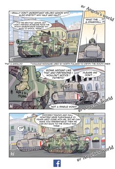 Hetzer & Friends strips | Angelo's World Tank Drawing, Cords Crafts