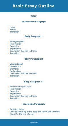 the basic outline for an outline in a research paper, with text and pictures on it