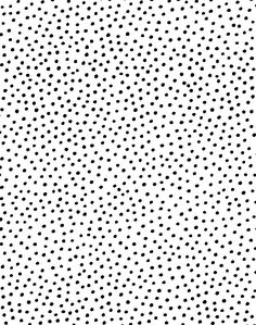 black and white polka dot pattern