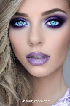 Dead Makeup, Purple Eye Makeup