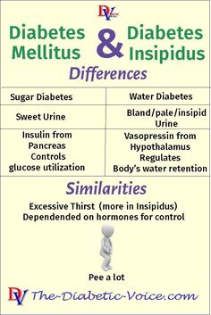 The differences and commonalities of Diabetes Insipidus and Diabetes Mellitus Medical Terms, In A Nutshell, A Name, Eating Well, Fun To Be One, The Two, Disease