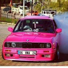 E28 Bmw, Pink Bmw, Cars Street, Dream Cars Bmw, Bmw E34, Pimped Out Cars, Bmw 325i