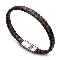 PRICES MAY VARY. ✅Material: genuine black or brown leather and 316L High Quality stainless steel buckle, hand braided men's leather strap. Special Internal Clasp, Slot and Pin Arrangement, Easy Put On Without Falling Off. ✅Health and safety: tested materials. Odourless and nickel free men's bracelets, Hypoallergenic and Healthy. ✅ ABOUT SIZE: Since the size of the leather strap is not adjustable, be sure to measure the size of your wrist before purchasing to match the appropriate size of the bra Unique Mens Gifts, Men’s Bracelet Designs, Bracelets For Guys, Men Accessories Man Stuff, Men’s Leather Bracelet, Man Bracelet, Adjustable Rugged Leather Bracelet, Rugged Brown Leather Bracelet, Men’s Braided Leather Bracelet