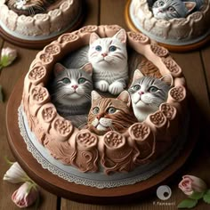 Orange Cat Breeds, Cursed Cakes, Cake Decorating Designs, Crazy Cakes, Special Occasion Cakes