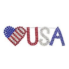 Patriotic Jewelry and Accessories – Rosemarie Collections Patriotic Jewelry, Red Hat Society, Usa Jewelry, Patriotic Party, Patriotic Holidays, Jewelry Fashion Trends, Crystal Brooch, Blue Jewelry, Eco Friendly Gifts