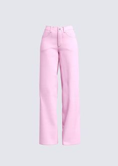 Dream Clothes Pants, Celana Pink, Pants Png, Homecoming 2024, Preppy Pants, Light Pink Pants, Statement Pants, Outfit Pieces, Future Of Fashion