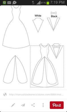 an image of paper doll clothes