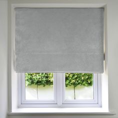 McAlister Textiles Matt Dove Grey Velvet Roman Blind Roman Blinds Standard Lining 130cm x 200cm Dove Grey Blinds Bay Window, Conservatory Blinds, Bay Window Blinds, Blinds For French Doors, Grey Roman Blinds, Traditional Cushions, Geometric Curtains, Teal Cushions, Plain Cushions