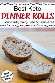 the best keto dinner rolls low carb, dairy - free and grain - free