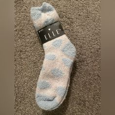 Never Worn Elle Fuzzy Socks. Light Blue, White, And Gray. Three Pairs - Different Patterns. Soft Comfortable Blue Socks, Soft Blue Comfortable Socks, Comfortable Soft Blue Socks, Soft Blue Casual Socks, Casual Soft Blue Socks, Casual Blue Super Soft Socks, Holiday Socks, Fuzzy Socks, Black Socks