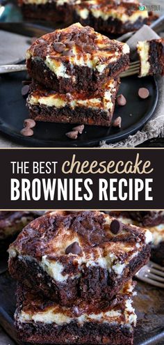 the best cheesecake brownies recipe ever