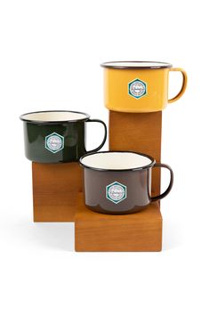 f you’re looking for another way to enjoy your favorite soup then our Camp Wandawega x CCH enamelware Soup Mug is for you. This vessel can hold a generous amount of soup, coffee, or tea that is ideal for chilly evenings at home or while outdoors. Easy to clean and pack, this soup mug is the perfect companion for your camping/glamping trips. Capacity: 16oz Dimensions: 5.5" x 4" x 2.5" Material: Porcelain enamel on steel base Product Care Dishwasher Safe Ok to use on oven, grill, stovetop, campfir Camp Wandawega, Brooklyn Candle Studio, Hard Water Stain Remover, Candle Studio, Brown Mustard, Hard Water Stains, Camping Coffee, Camping Glamping, Soup Mugs