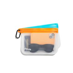 a pair of sunglasses in a plastic case