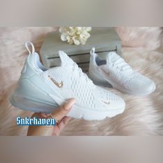 Final Price 2 Weeks Processing One Of A Kind Shoe No Cancellations, Please Do Not Order If You Cannot Wait The Time. Permanent And Factory Made Please Choose Womens Size Brand New W Box Also Sell: Nike, Adidas, Pink, Rose, Airmax 270, Jordan Skor Sneakers Nike, Buty Jordan, Bling Nike, Air 270, Swarovski Nike, Cute Womens Shoes, Buty Marki Nike, Boty Nike, Skor Sneakers