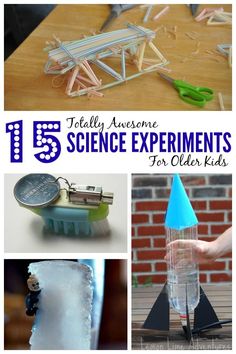 there are some science experiments for older kids