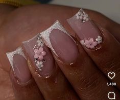 Square Nails Ideas Medium, Quince Nails Short, Nails Ideas Square, Nail Inspo Back To School, Cute Square Nails, Back To School Nails Acrylic, Quince Nails, Acrylic Nails Almond Shape, Ombre Acrylic Nails