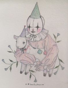 Art Sketchbook Cute, Tatsuya Tanaka, Creative Drawings, Party Hat, Everyday Objects, Art Sketchbook, Cute Drawings, Cute Art, Sheep