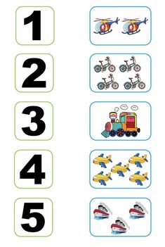 the numbers are arranged in different ways to make it easier for children to learn how to count